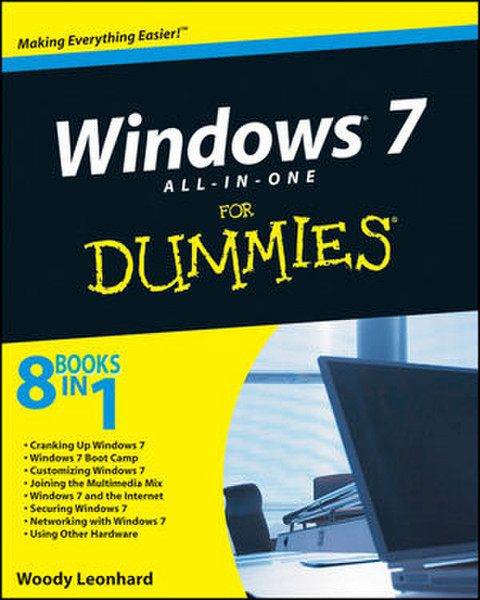 For Dummies Windows 7 All-in-One 888pages software manual