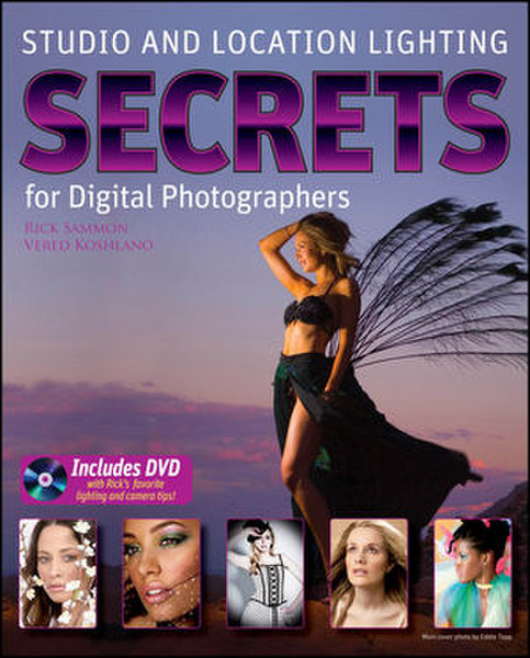 Wiley Studio and Location Lighting Secrets for Digital Photographers 240pages English software manual