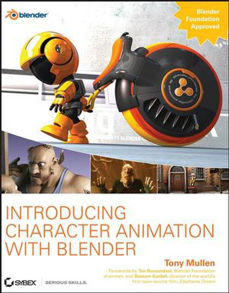 Wiley Introducing Character Animation with Blender 512pages software manual