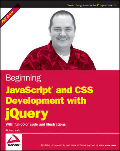 Wiley Beginning JavaScript and CSS Development with jQuery 560pages software manual