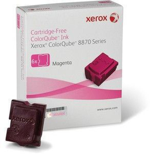 Xerox Colorqube Ink Magenta 17300страниц 6шт чернильный стержень