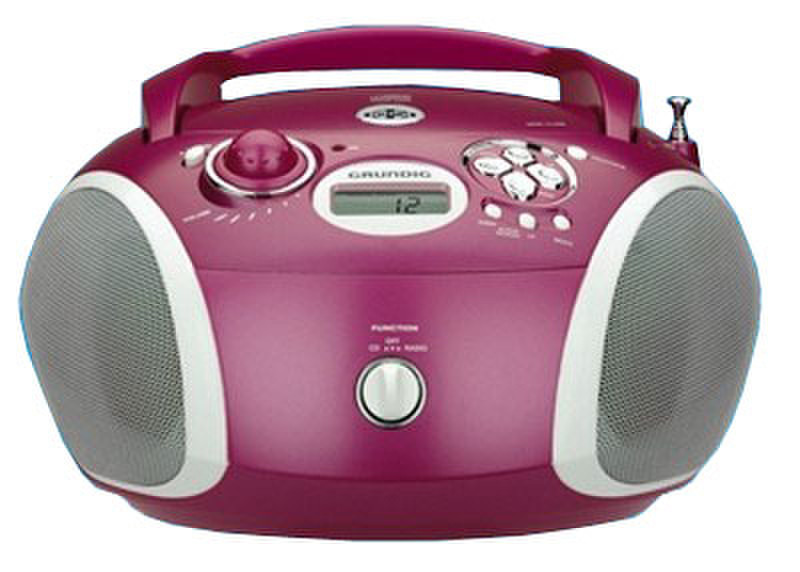 Grundig RCD 1440 USB 3W Pink CD radio