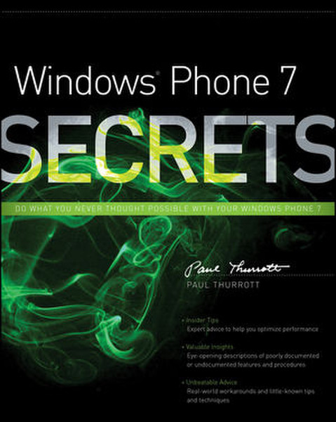 Wiley Windows Phone 7 Secrets 480Seiten Software-Handbuch