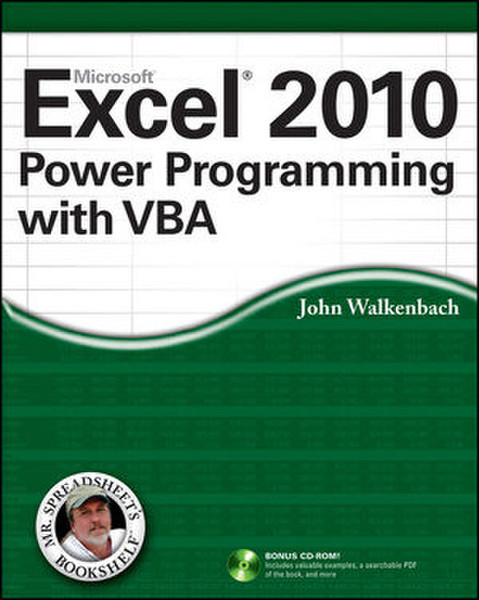 Wiley Excel 2010 Power Programming with VBA 1080страниц руководство пользователя для ПО