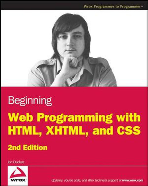 Wiley Beginning Web Programming with HTML, XHTML, and CSS, 2nd Edition 768pages software manual