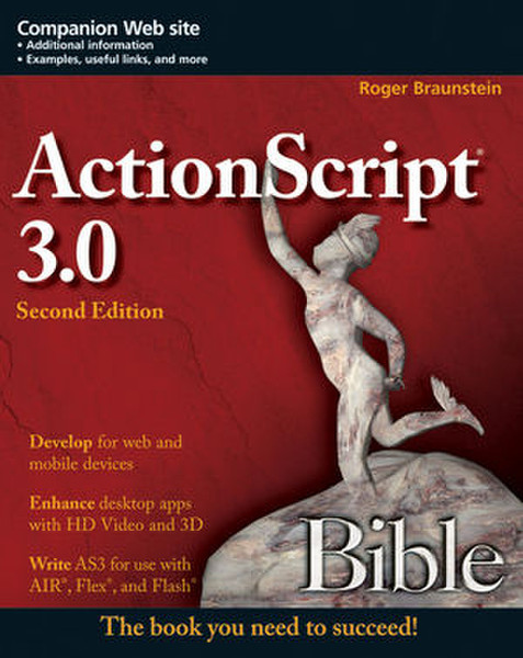 Wiley ActionScript 3.0 Bible, 2nd Edition 1008pages software manual