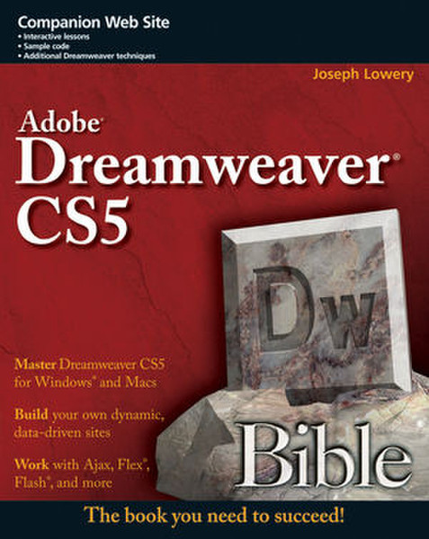 Wiley Adobe Dreamweaver CS5 Bible 1344страниц руководство пользователя для ПО