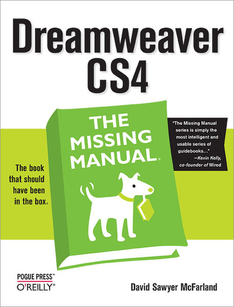 O'Reilly Dreamweaver CS4: The Missing Manual 1088Seiten Software-Handbuch