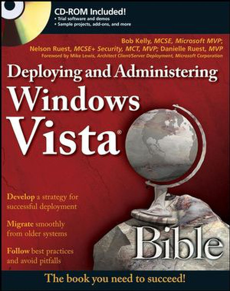 Wiley Deploying and Administering Windows Vista Bible 576страниц руководство пользователя для ПО