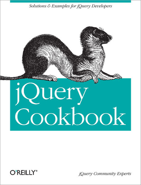 O'Reilly jQuery Cookbook 480pages software manual