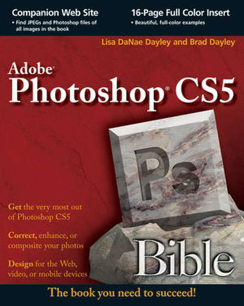 Wiley Photoshop CS5 Bible 1096pages English software manual