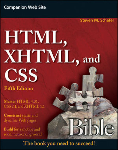 Wiley HTML, XHTML, and CSS Bible, 5th Edition 792pages software manual