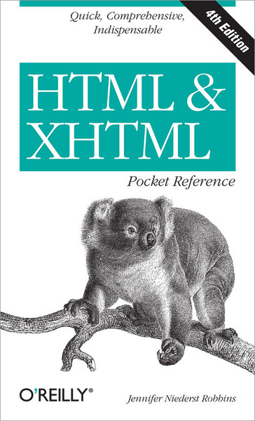 O'Reilly HTML & XHTML Pocket Reference, Fourth Edition 190Seiten Software-Handbuch