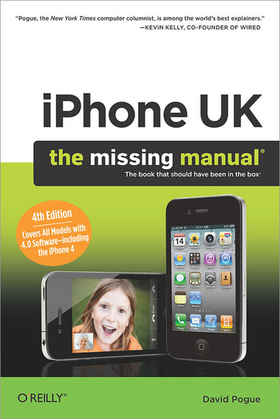 O'Reilly iPhone UK: The Missing Manual, Fourth Edition 488pages software manual