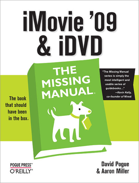 O'Reilly iMovie '09 & iDVD: The Missing Manual 464Seiten Software-Handbuch