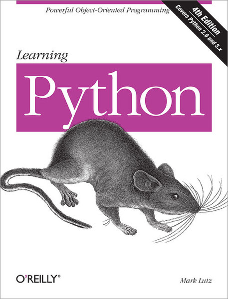 O'Reilly Learning Python, Fourth Edition 1216pages software manual