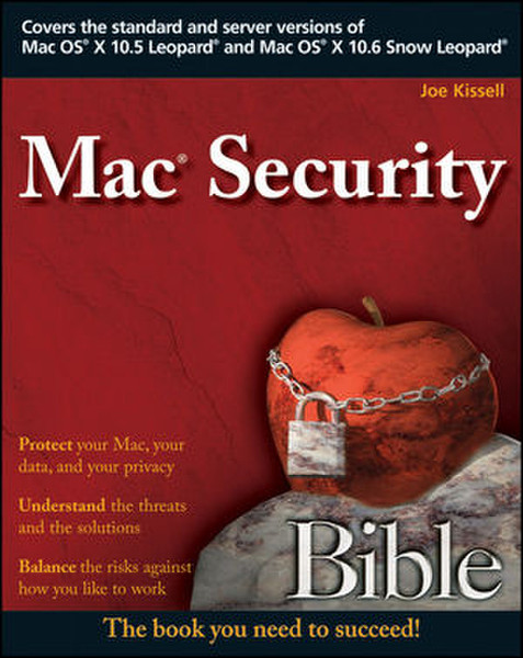 Wiley Mac Security Bible 936Seiten Software-Handbuch