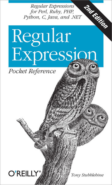 O'Reilly Regular Expression Pocket Reference, Second Edition 128страниц руководство пользователя для ПО