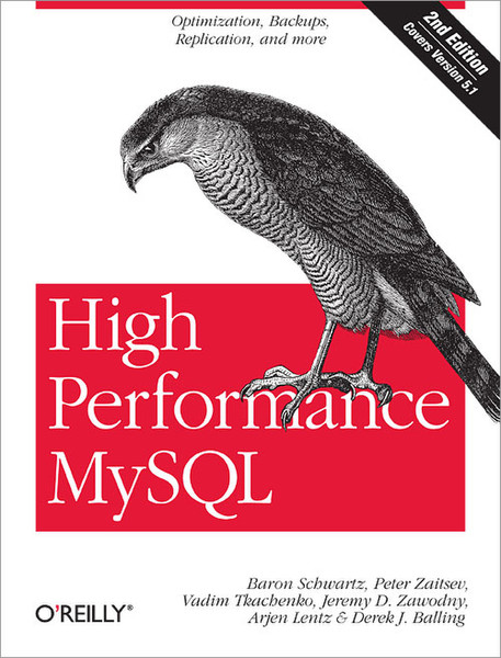 O'Reilly High Performance MySQL, Second Edition 712страниц руководство пользователя для ПО