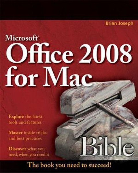 Wiley Microsoft Office 2008 for Mac Bible 1032страниц руководство пользователя для ПО