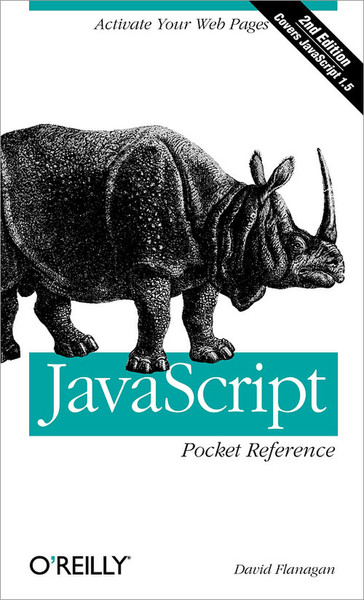 O'Reilly JavaScript Pocket Reference, Second Edition 144pages software manual