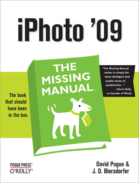 O'Reilly iPhoto '09: The Missing Manual 384pages software manual