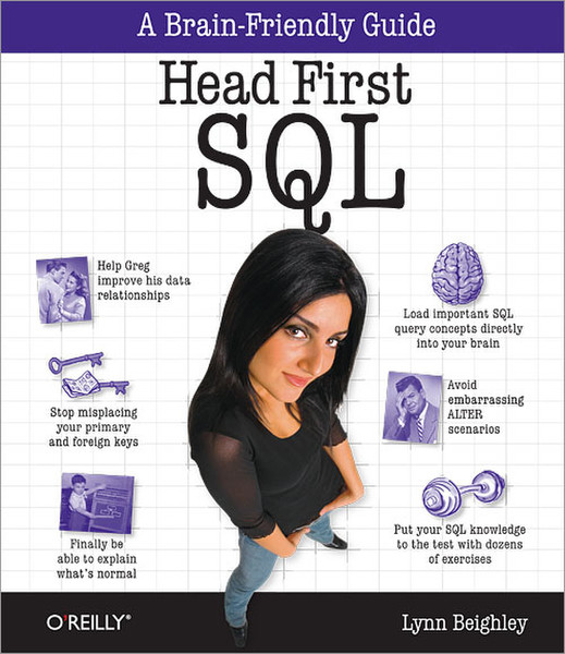 O'Reilly Head First SQL 608pages software manual