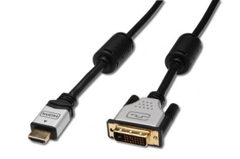 ITB HDDV3/P 3м HDMI DVI-D Черный адаптер для видео кабеля