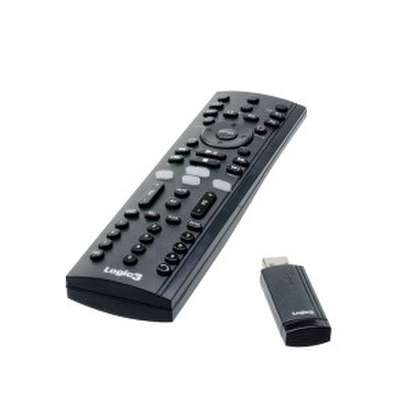 Logic3 PS3 Remote Control Черный пульт дистанционного управления