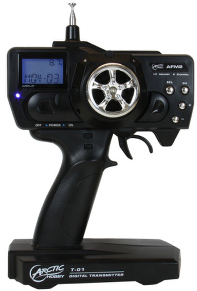 ARCTIC Radio Transmitter for RC Toys Беспроводной RF Нажимные кнопки Черный пульт дистанционного управления
