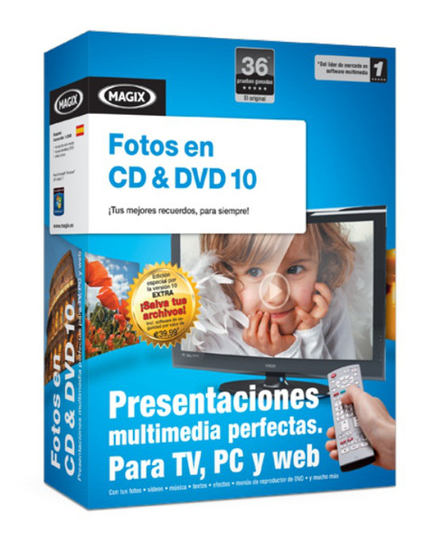 Magix Fotos en CD & DVD 10