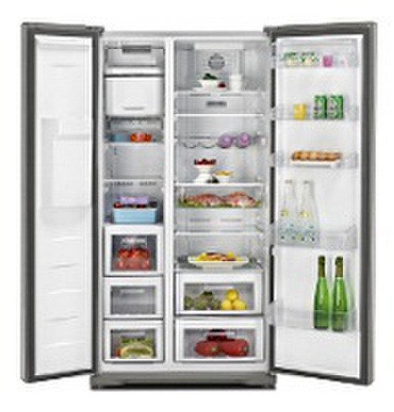 Teka NF2 650 X freestanding A+ Grey side-by-side refrigerator