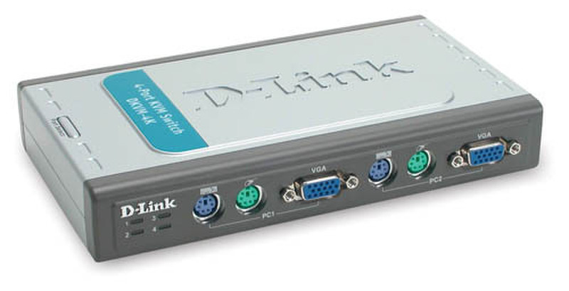 D-Link Pro Connect Switch Box Chassis 4sl KVM переключатель