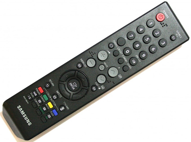 Samsung BN59-00624A IR Wireless press buttons Black remote control