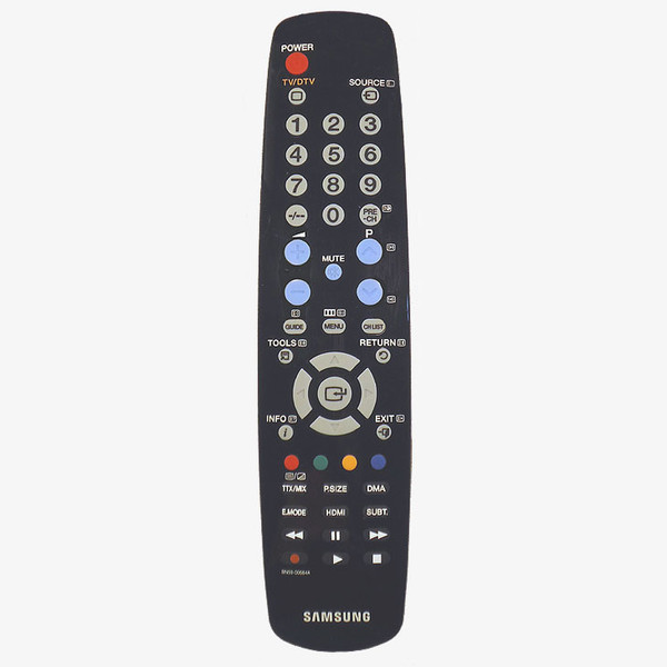 Samsung BN59-00684A IR Wireless press buttons Black remote control