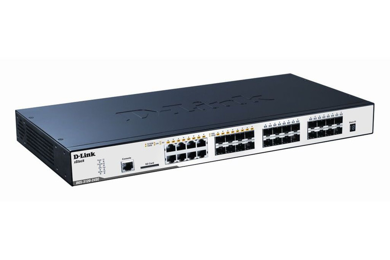 D-Link DGS-3120-24SC gemanaged L2+ Netzwerk-Switch