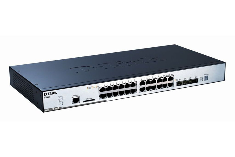 D-Link DGS-3120-24TC gemanaged L2+ Netzwerk-Switch
