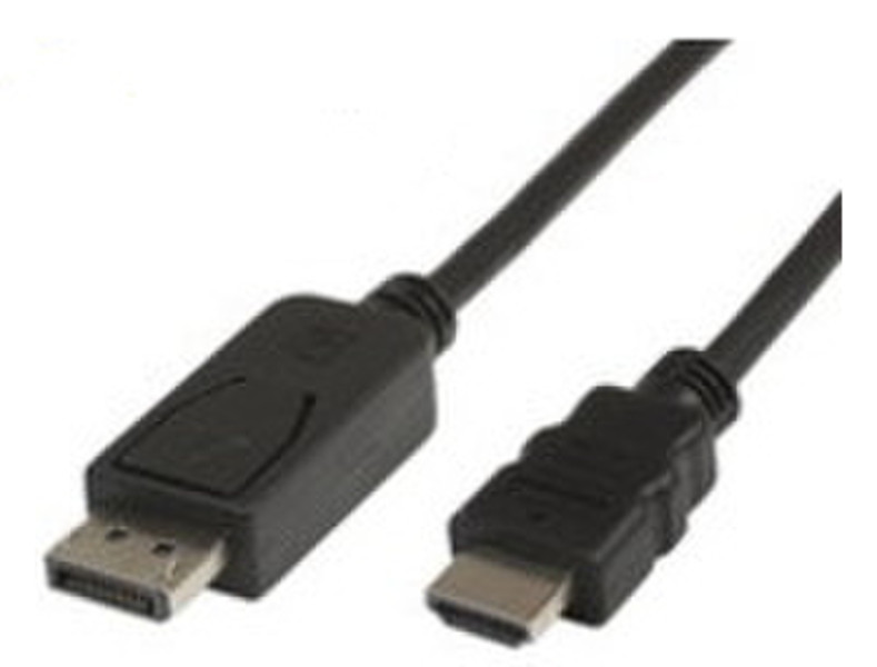 Microconnect DP-HDMI-100 1m DisplayPort HDMI Schwarz Videokabel-Adapter