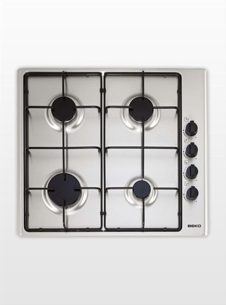 Beko HIZG 64101 SX built-in Gas Stainless steel hob