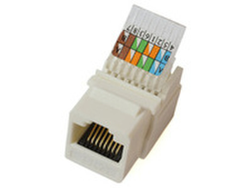 Microconnect KEYSTONE-5 White wire connector