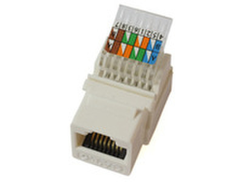Microconnect KEYSTONE-6 White wire connector