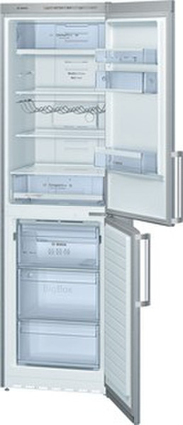 Bosch KGN39VI20 Отдельностоящий 221л 94л A+ Нержавеющая сталь холодильник с морозильной камерой