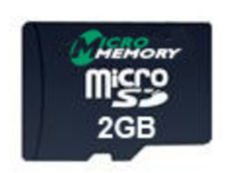 MicroMemory MMMICROSD/2GB 2GB SD memory card