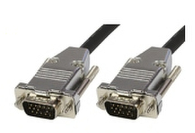 Microconnect MONGG20B-METAL 20м VGA (D-Sub) VGA (D-Sub) Черный, Cеребряный VGA кабель