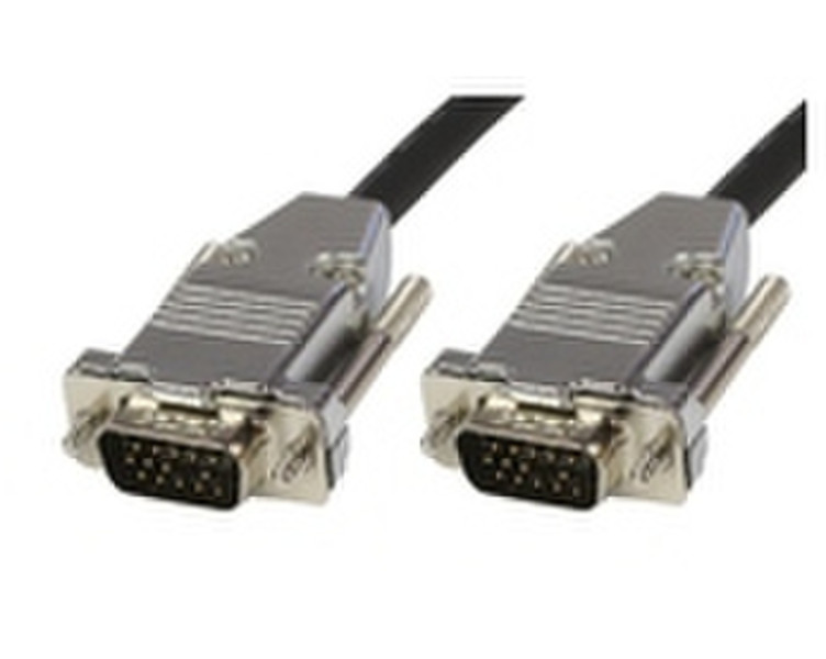 Microconnect MONGG2B-METAL 2m VGA (D-Sub) VGA (D-Sub) Black,Silver