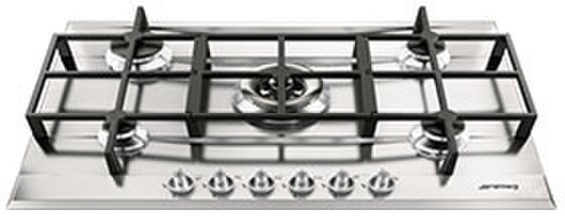 Smeg P1752X built-in Gas Stainless steel hob