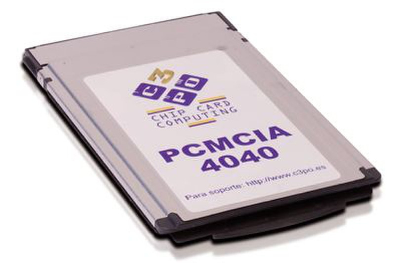 C3PO PCMCIA 4040 Grau Smart-Card-Lesegerät