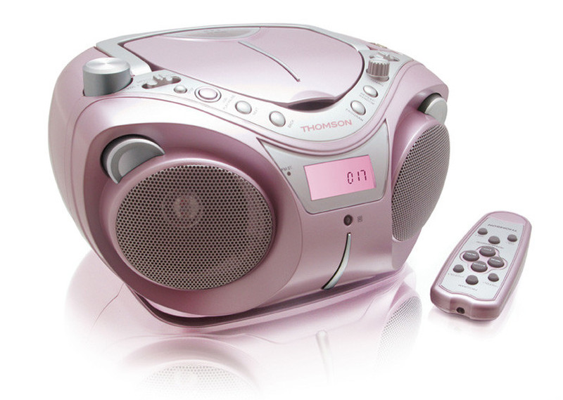 Thomson RCD204U Цифровой 3Вт Розовый CD радио