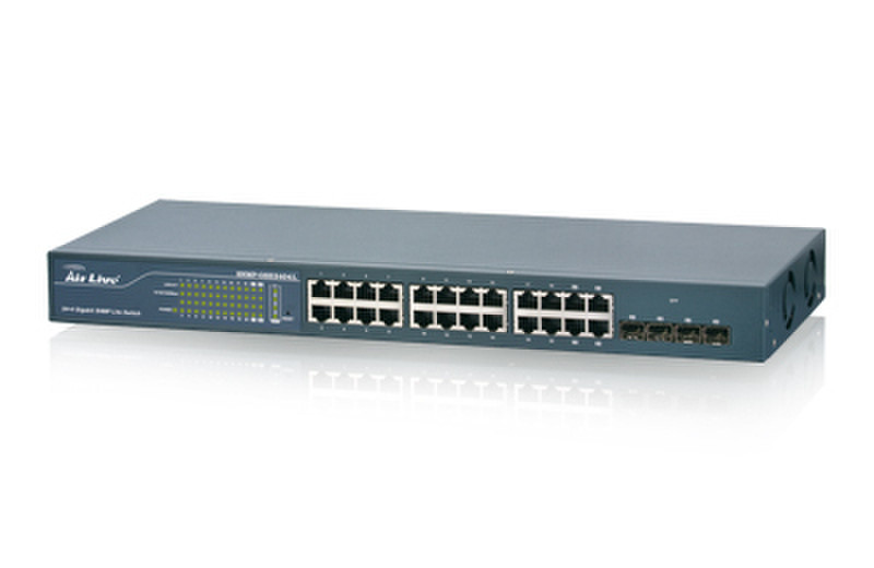 AirLive SNMP-GSH2404L Managed L2 Black network switch