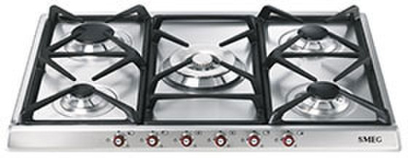 Smeg SR775XRW built-in Gas Stainless steel hob